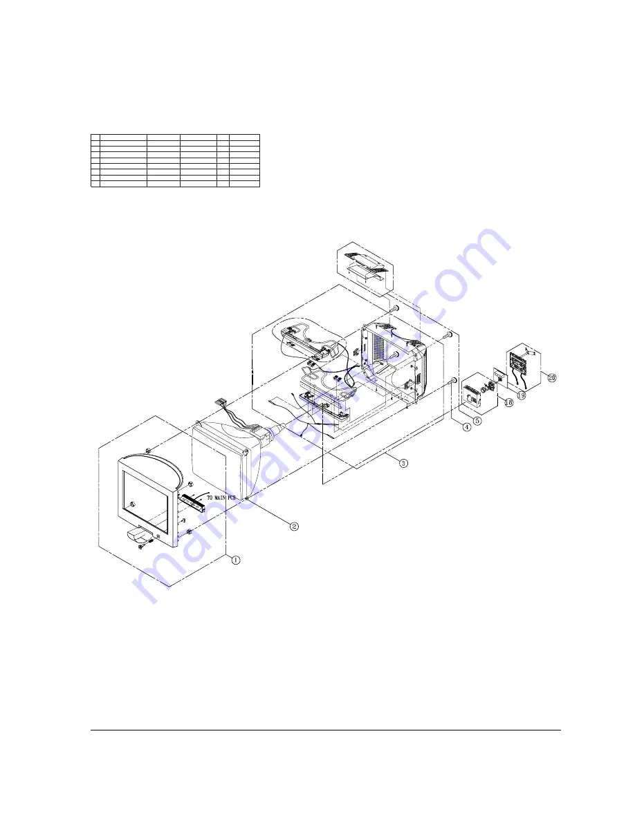 Samsung PG19N Service Manual Download Page 39