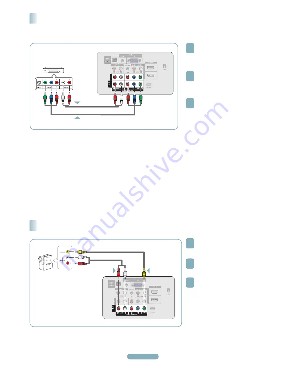 Samsung PN42A400C2D Quick Setup Manual Download Page 4