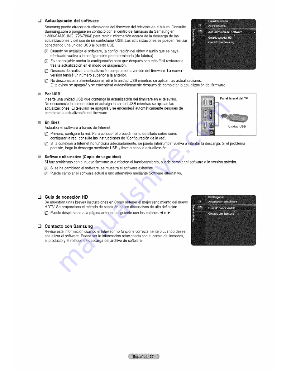 Samsung PN50B650S1FXZA Скачать руководство пользователя страница 37