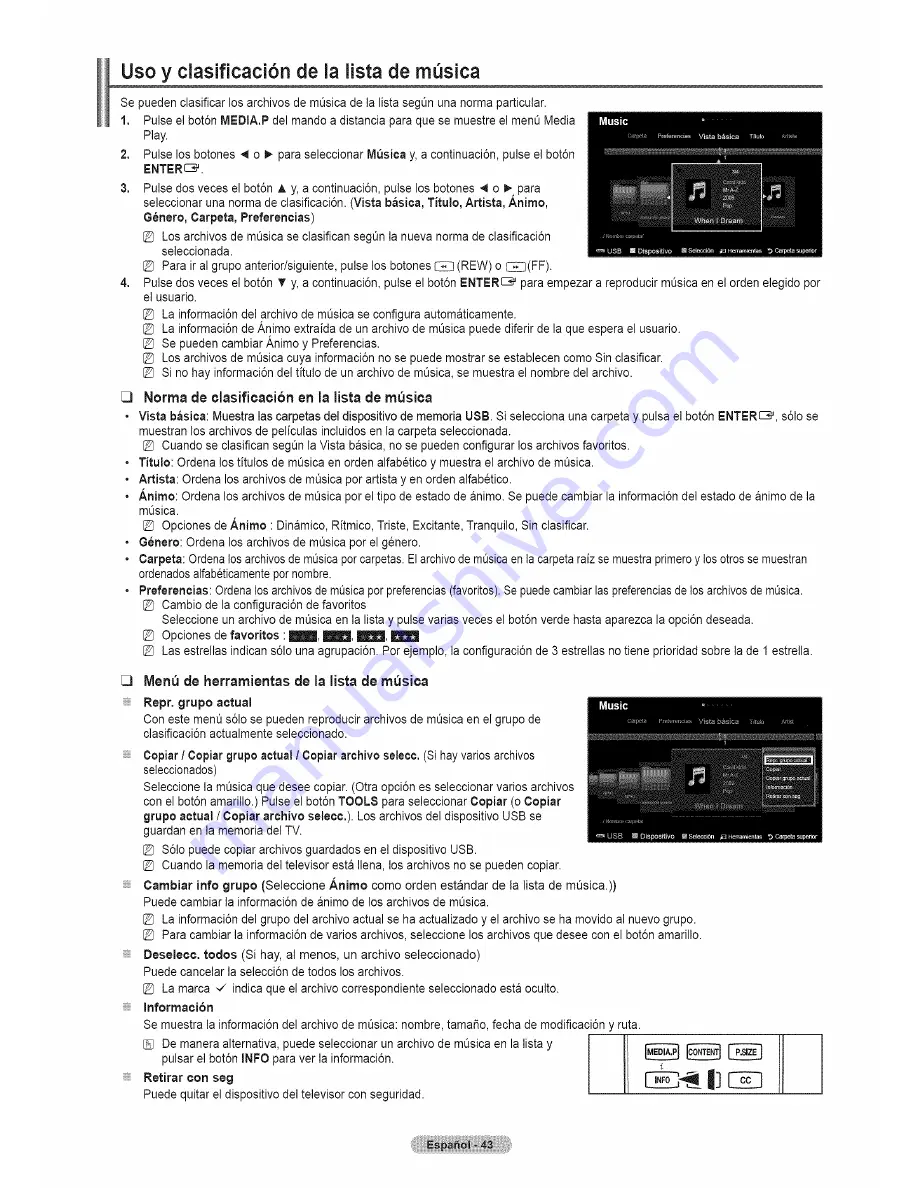 Samsung PN50B650S1FXZA Скачать руководство пользователя страница 43