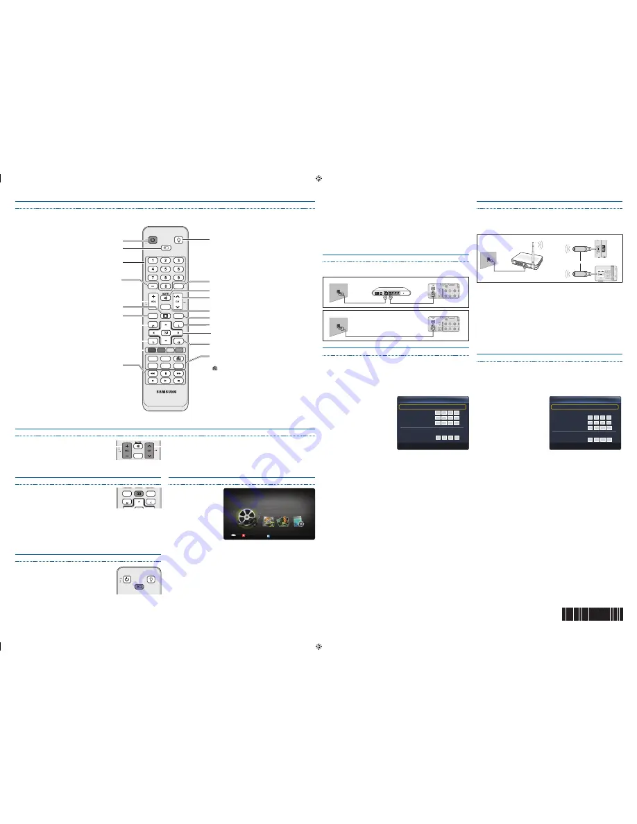 Samsung PN50C680G5F Manual D'Installation Rapide Download Page 2