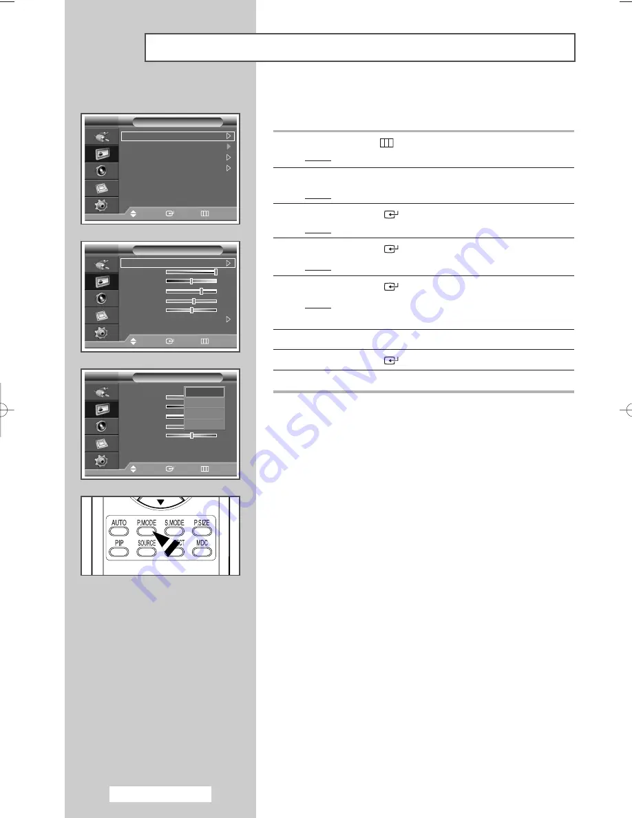 Samsung PPM42M8H Owner'S Instructions Manual Download Page 16