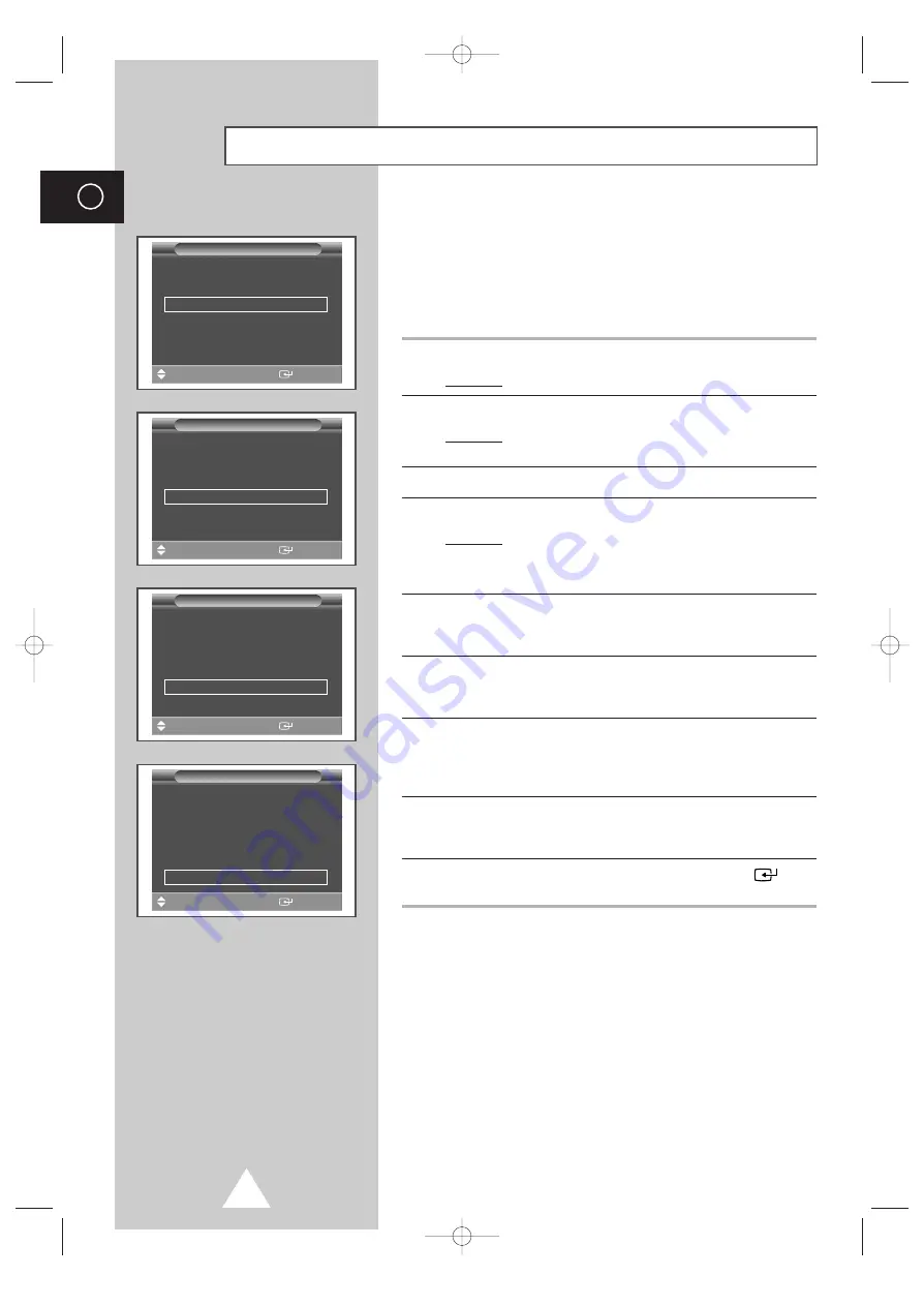 Samsung PPM63HQ Manual De Instrucciones Download Page 30