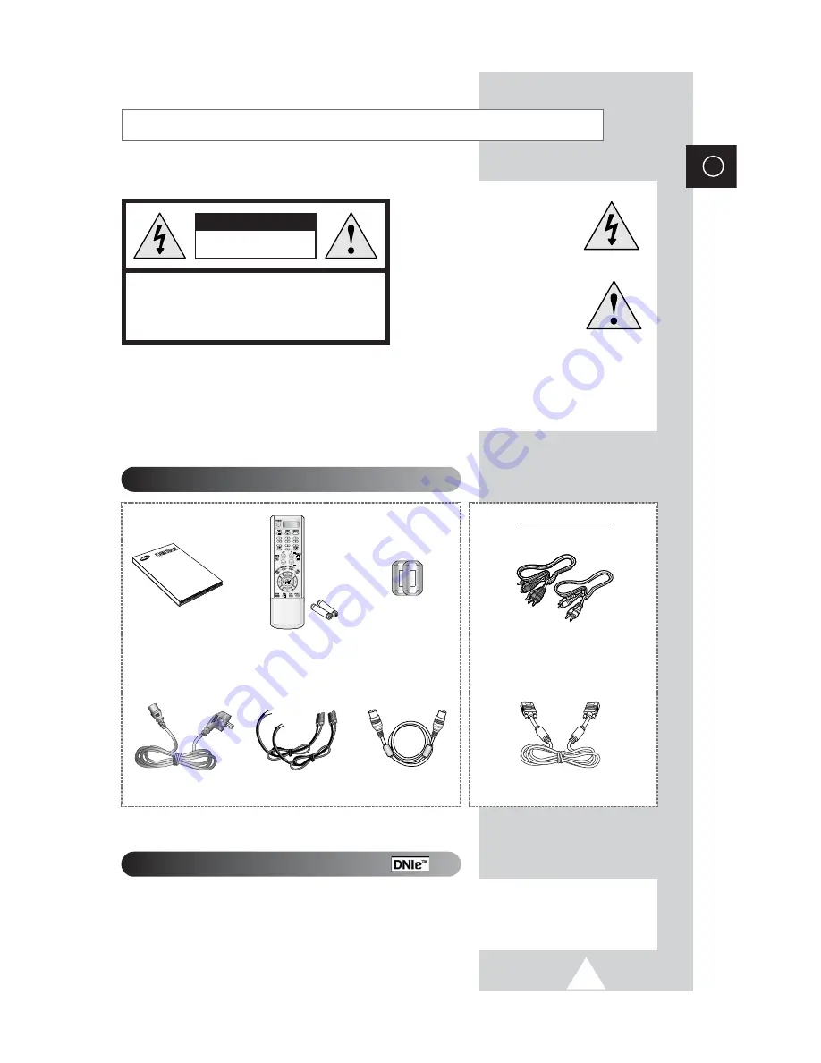 Samsung PS-42P3S Owner'S Instructions Manual Download Page 3