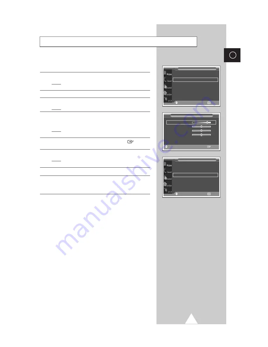 Samsung PS-42P3S Owner'S Instructions Manual Download Page 27