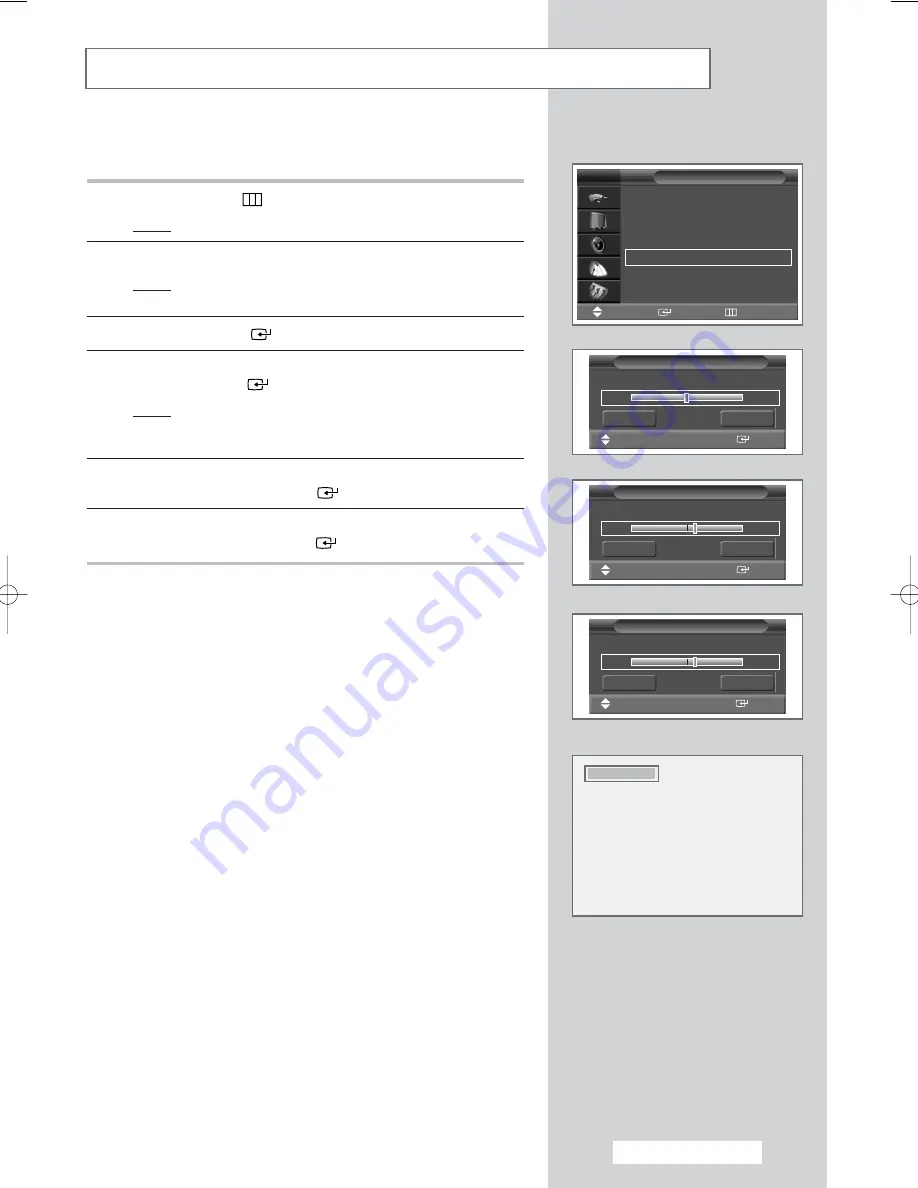 Samsung PS-50P4H1 Owner'S Instructions Manual Download Page 31