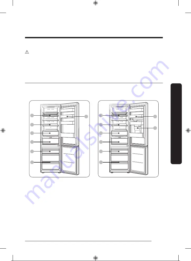 Samsung RB38T650ESA/EK User Manual Download Page 28