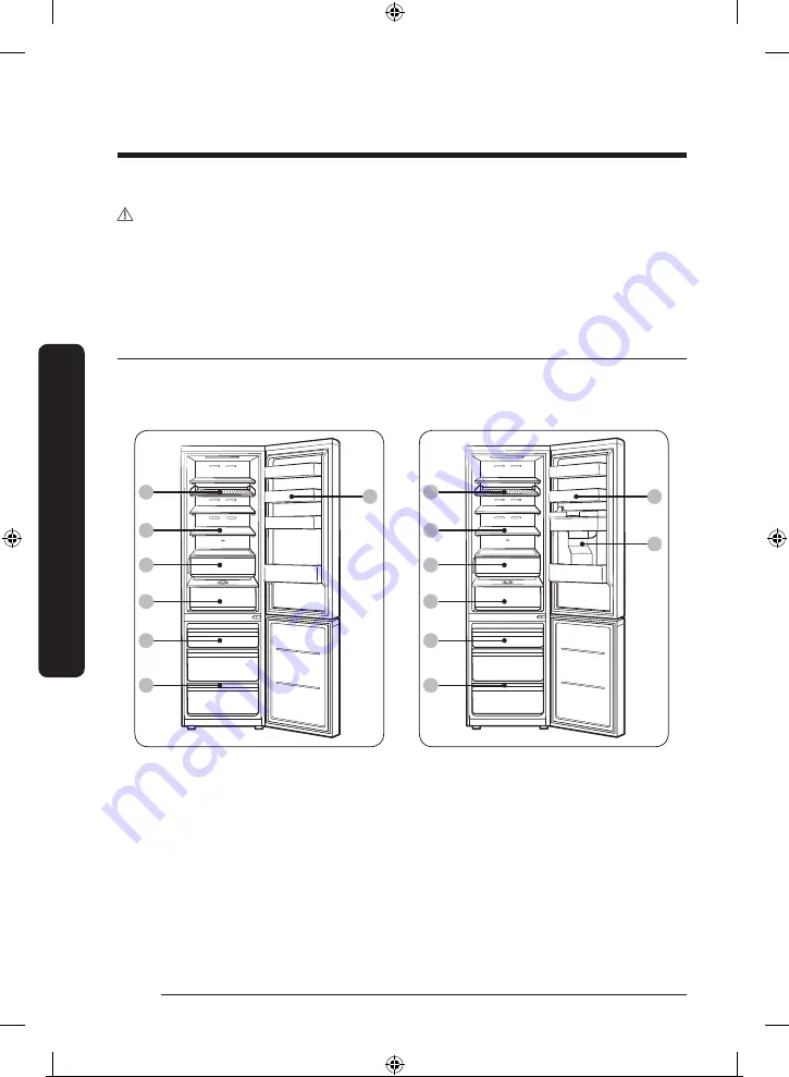 Samsung RB38T650ESA/EK Скачать руководство пользователя страница 257