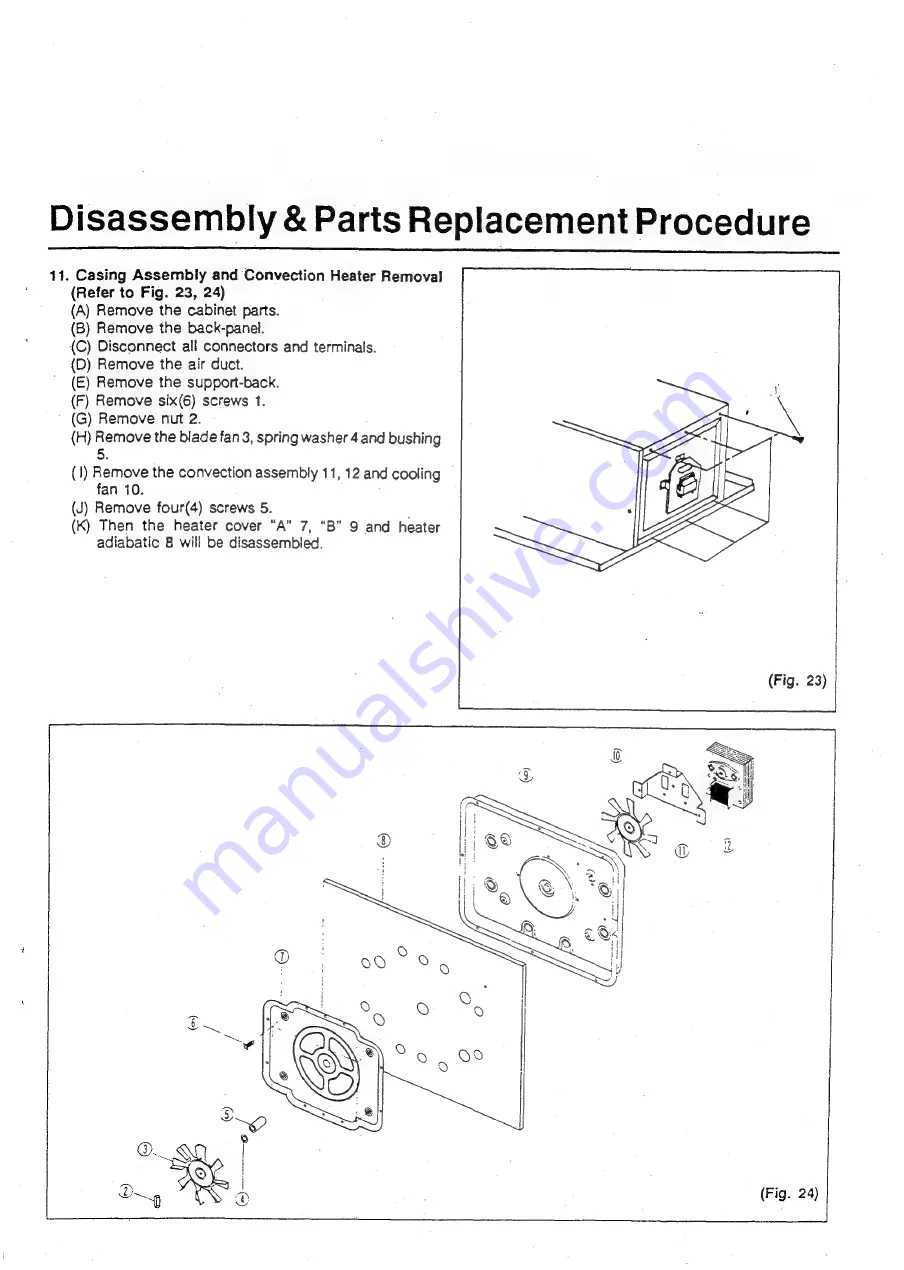 Samsung RE-1200 Service Manual Download Page 23