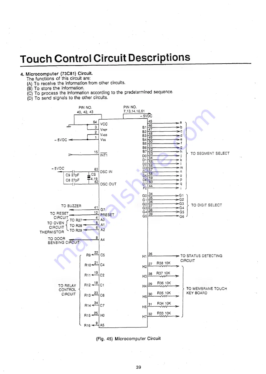 Samsung RE-1200 Service Manual Download Page 40