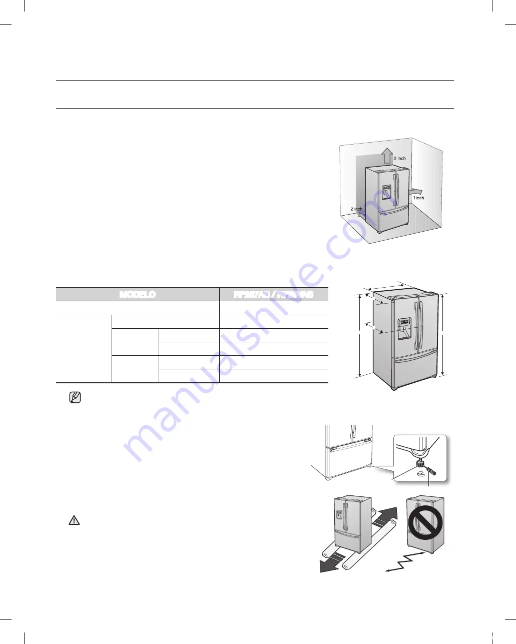 Samsung RF267ABBP/XAA Скачать руководство пользователя страница 8