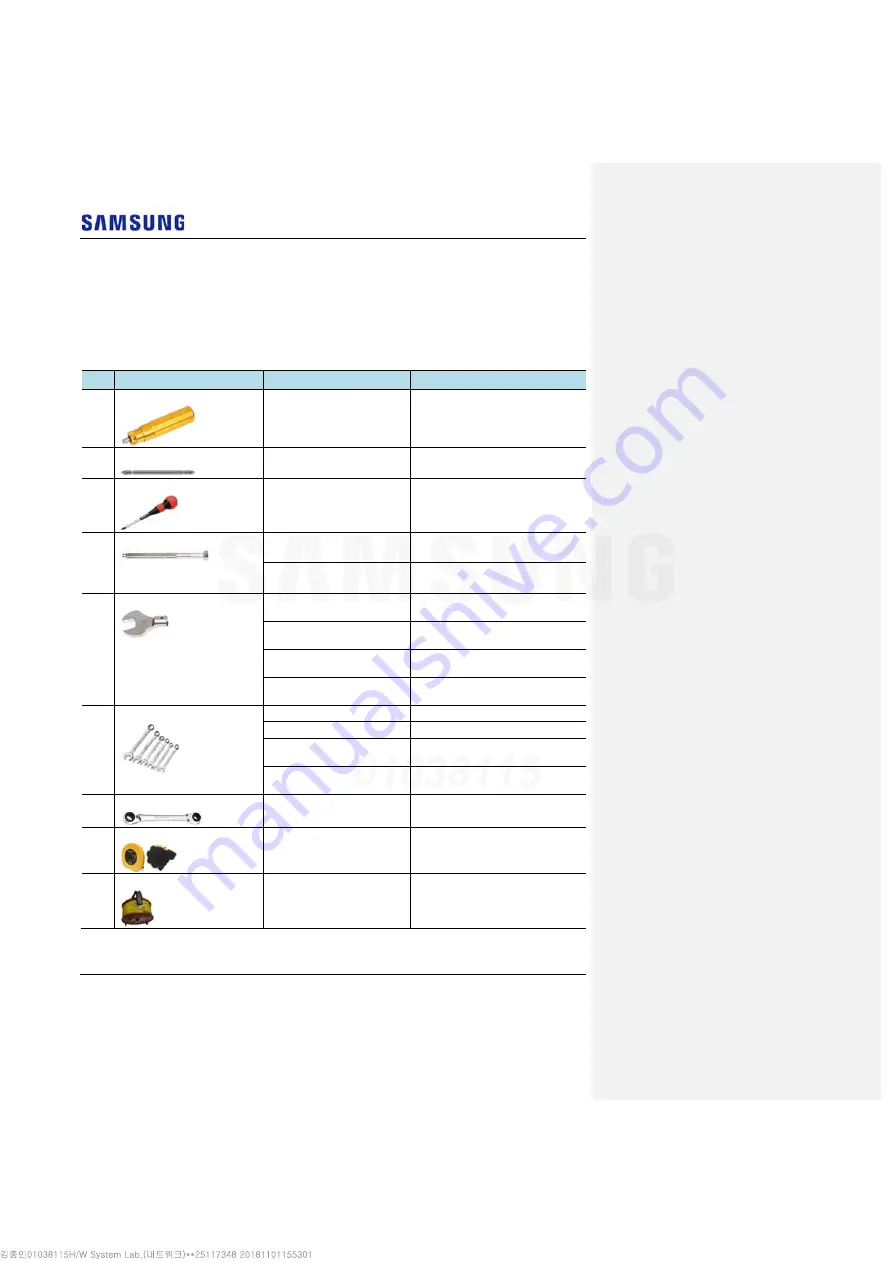 Samsung RF4402d-D1A Installation Manual Download Page 24