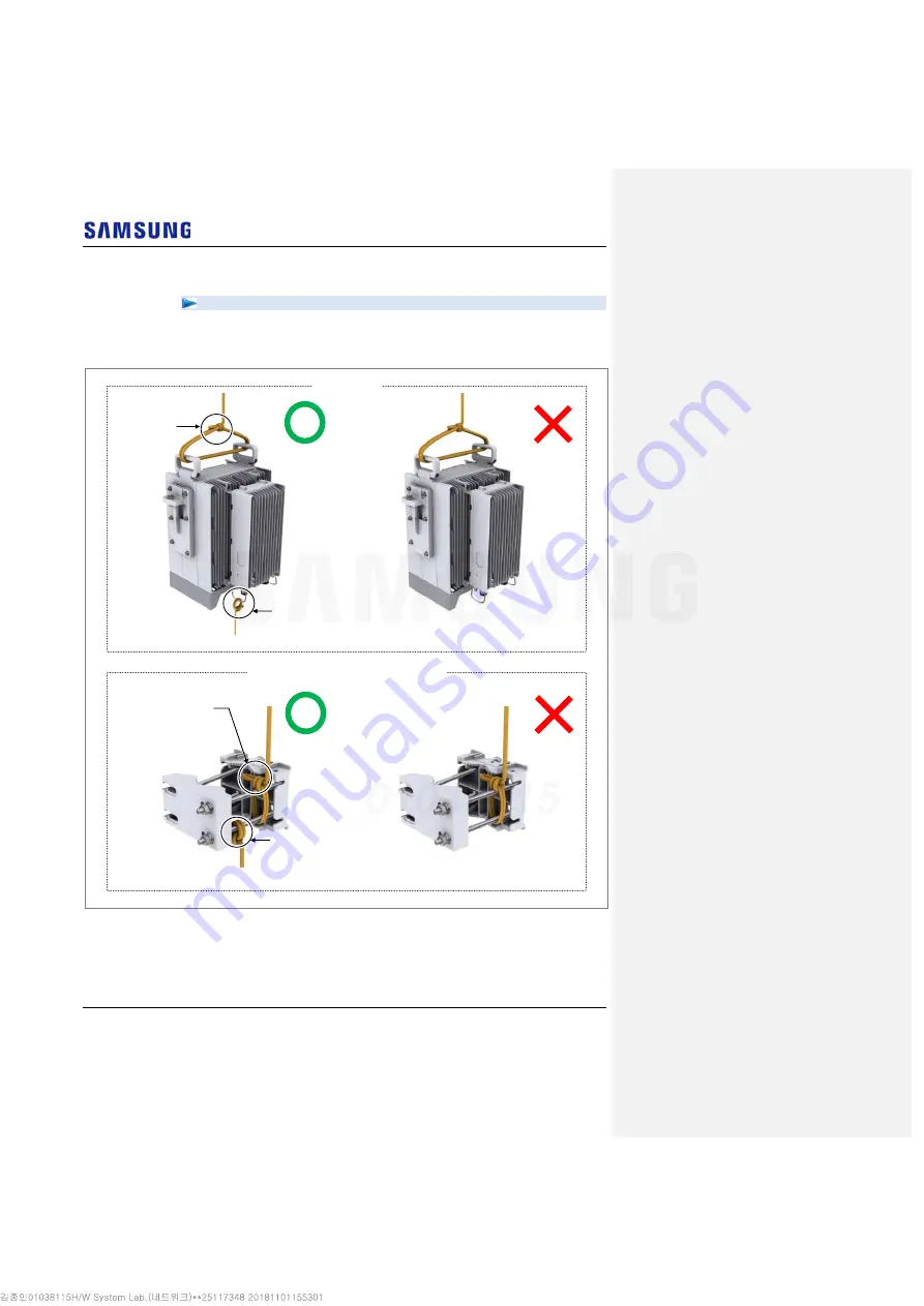 Samsung RF4402d-D1A Installation Manual Download Page 44