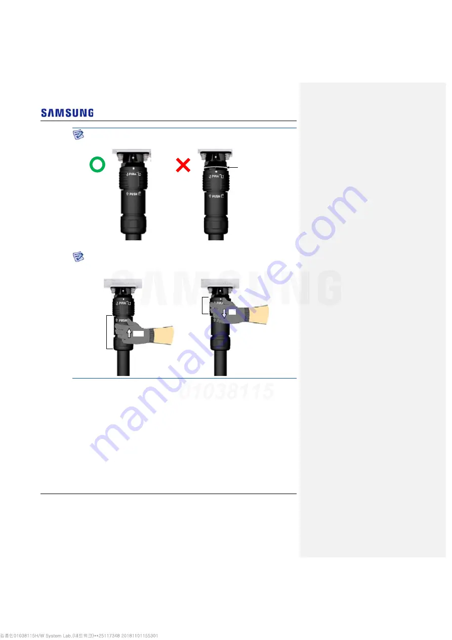 Samsung RF4402d-D1A Installation Manual Download Page 97