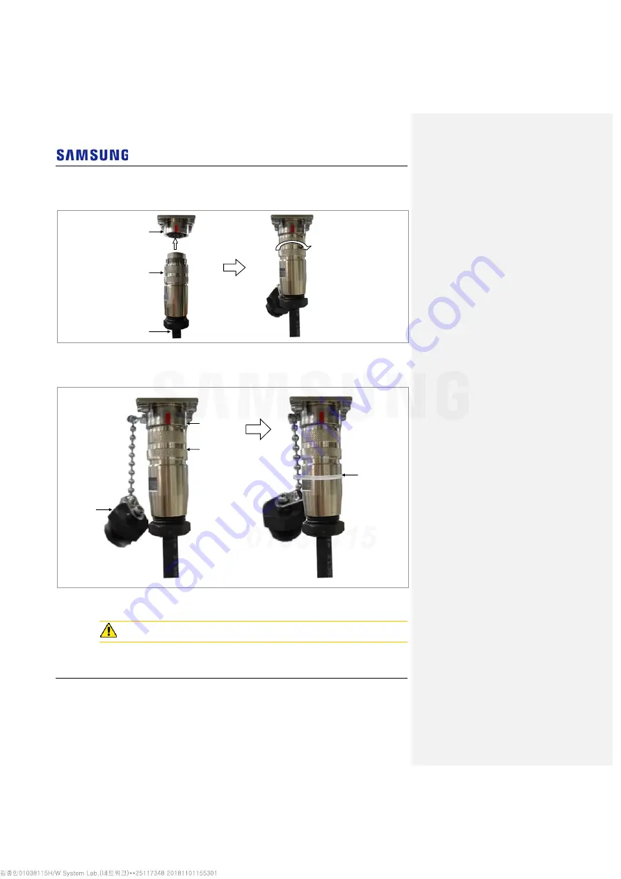 Samsung RF4402d-D1A Installation Manual Download Page 116