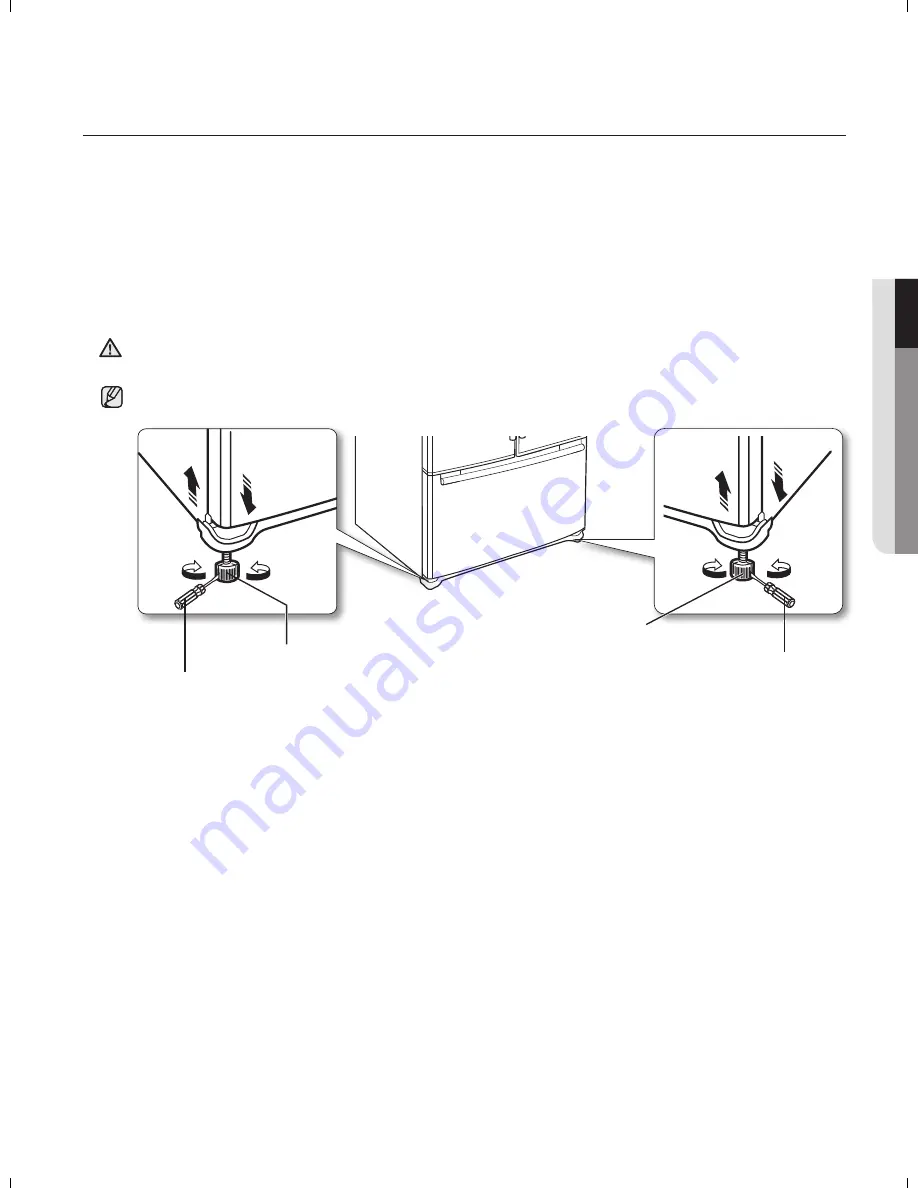 Samsung RFG237AAPN - 23 cu. ft. Refrigerator Скачать руководство пользователя страница 15