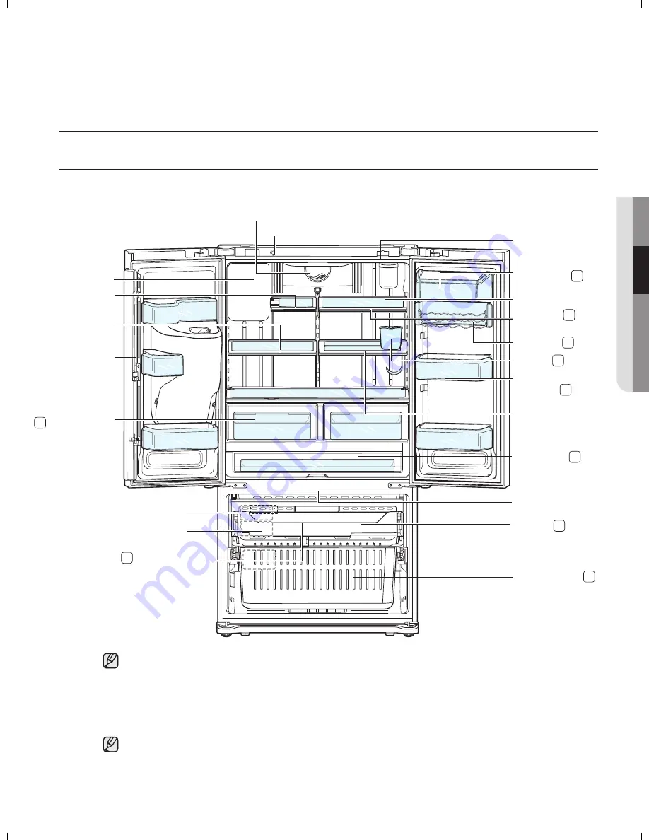 Samsung RFG237AAPN - 23 cu. ft. Refrigerator Скачать руководство пользователя страница 31