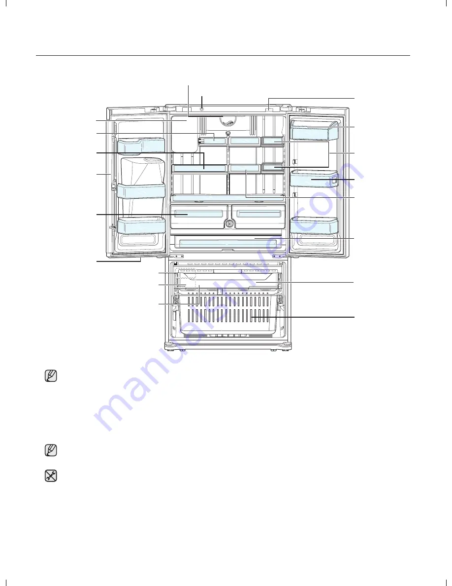 Samsung RFG297HD SERIES User Manual Download Page 42