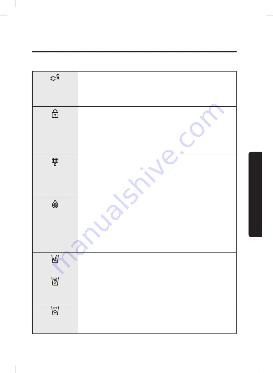 Samsung RS25J500D User Manual Download Page 99