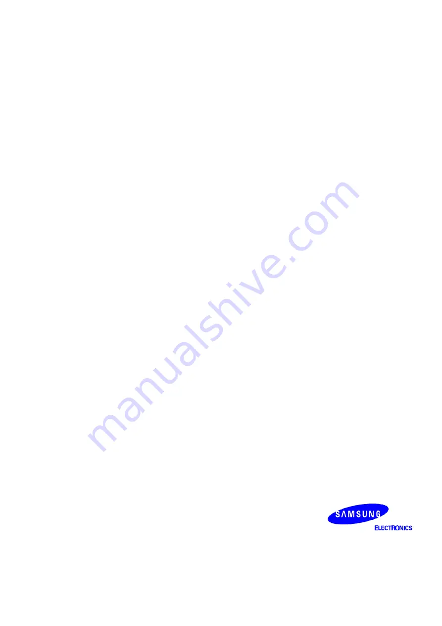 Samsung S3P80C5 User Manual Download Page 1