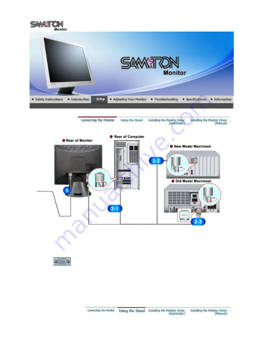 Samsung Samtron 74V Скачать руководство пользователя страница 21