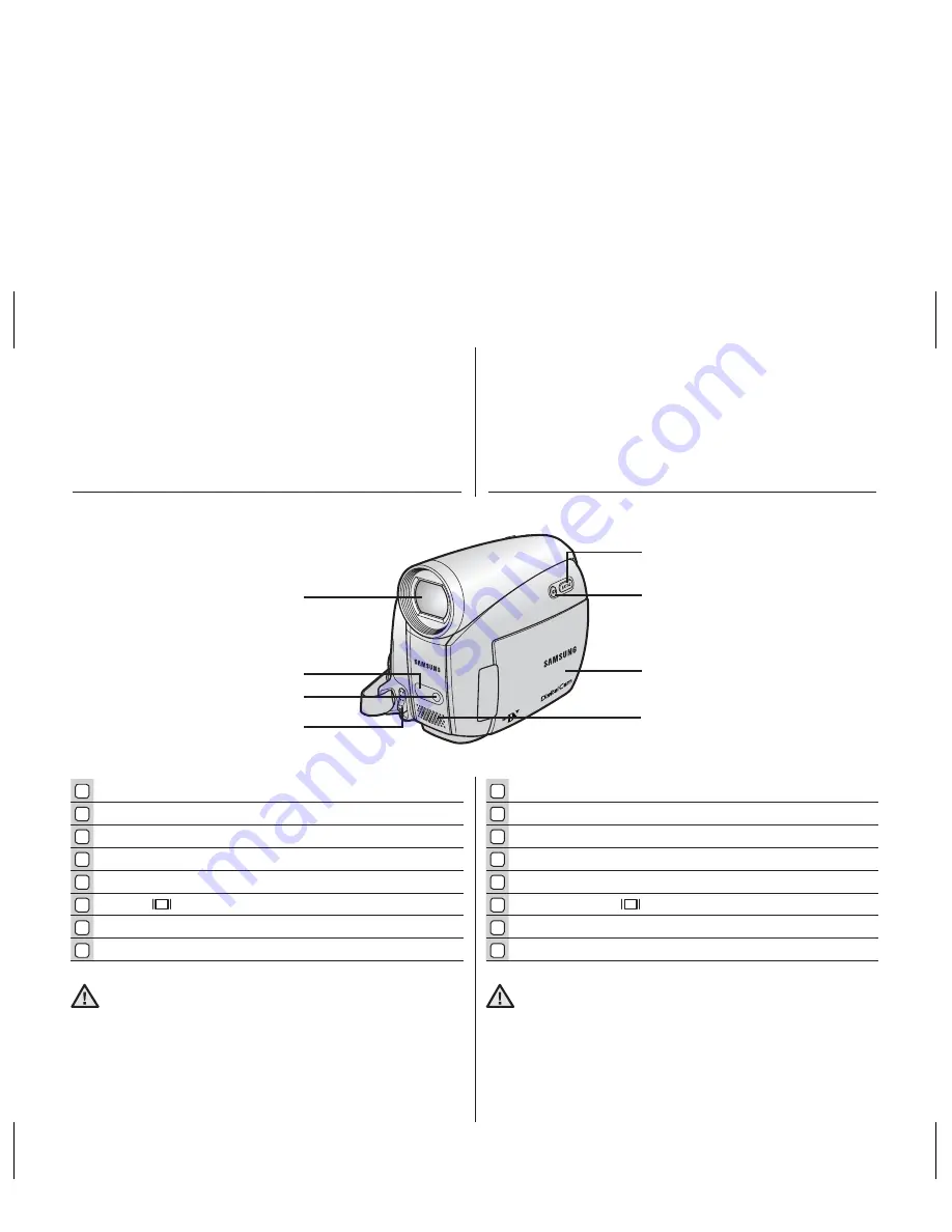 Samsung SC-D385 User Manual Download Page 11