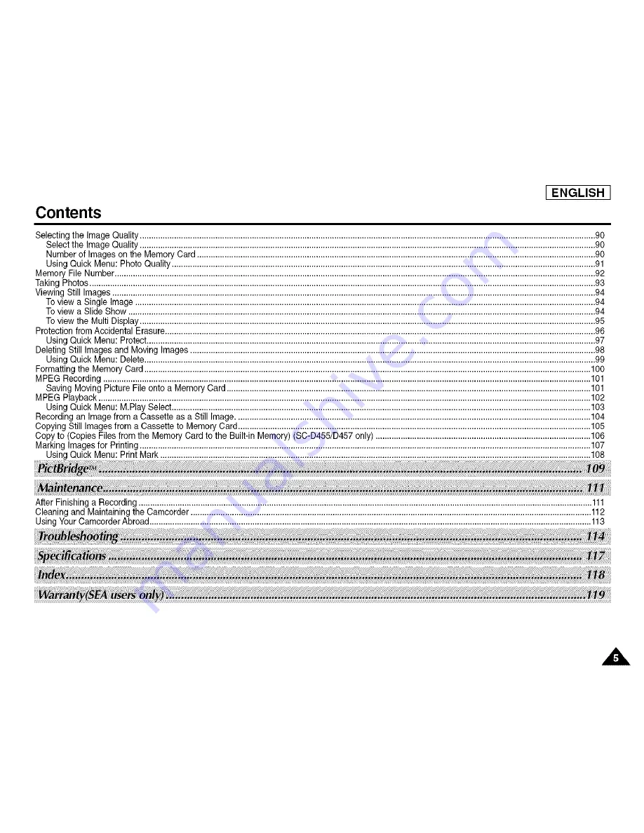 Samsung SC-D455 Owner'S Instruction Book Download Page 9