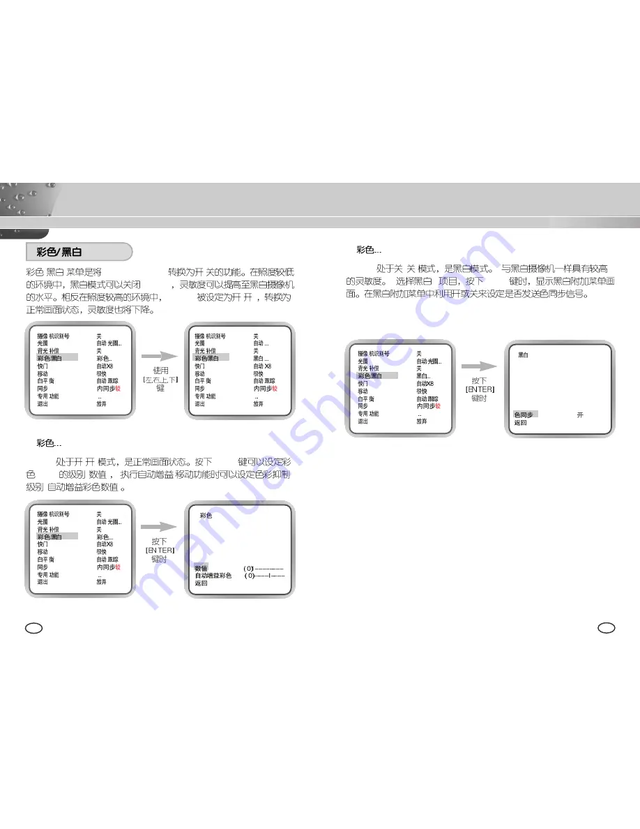 Samsung SCC-B2303(P) User Manual Download Page 14