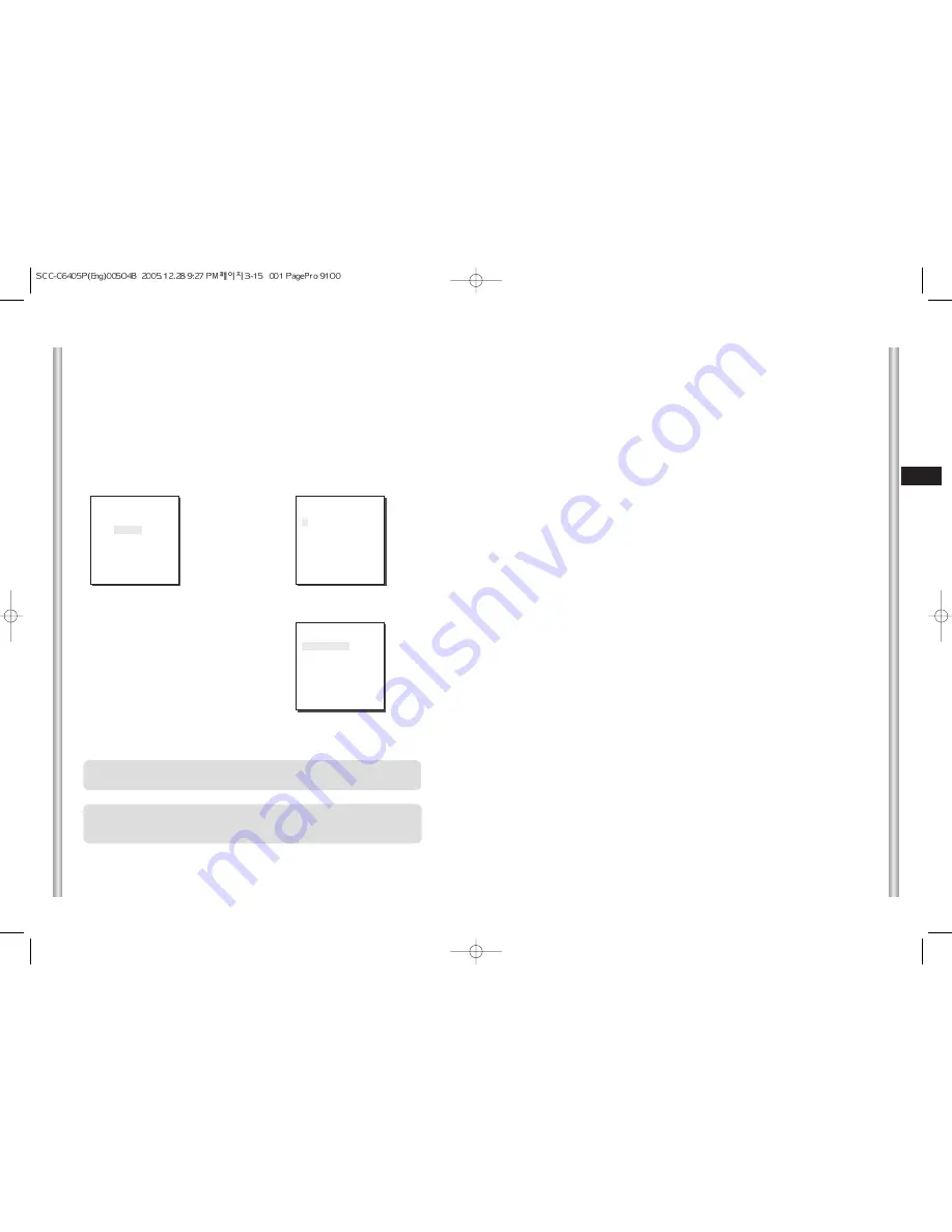 Samsung SCC-C6405(P) Owner'S Instructions Manual Download Page 21