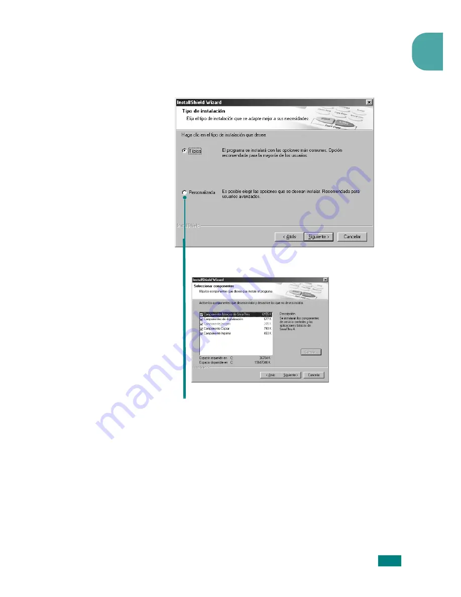 Samsung scx-4100 series Manual Del Usuario Download Page 35