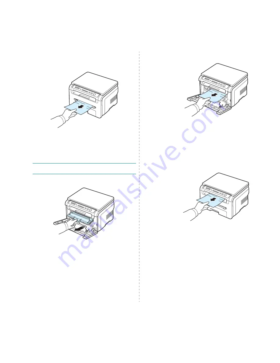 Samsung SCX 4200 - B/W Laser - All-in-One Manual Del Usuario Download Page 41