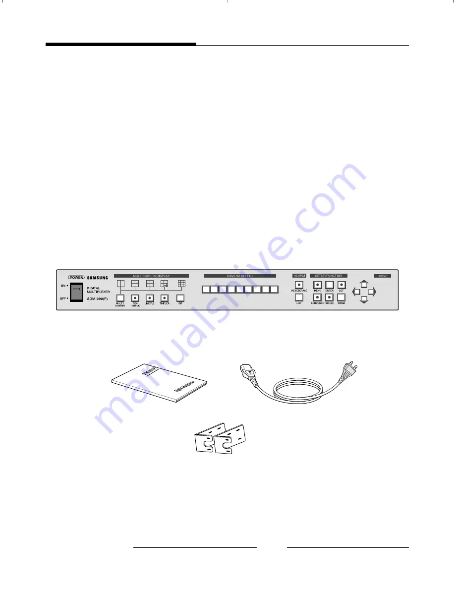 Samsung SDM-090P User Manual Download Page 22