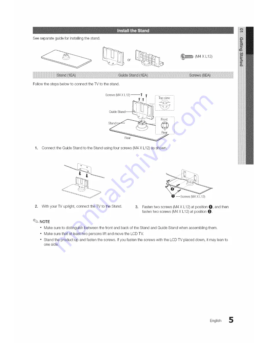 Samsung Series 5 500 LN40C500 User Manual Download Page 5