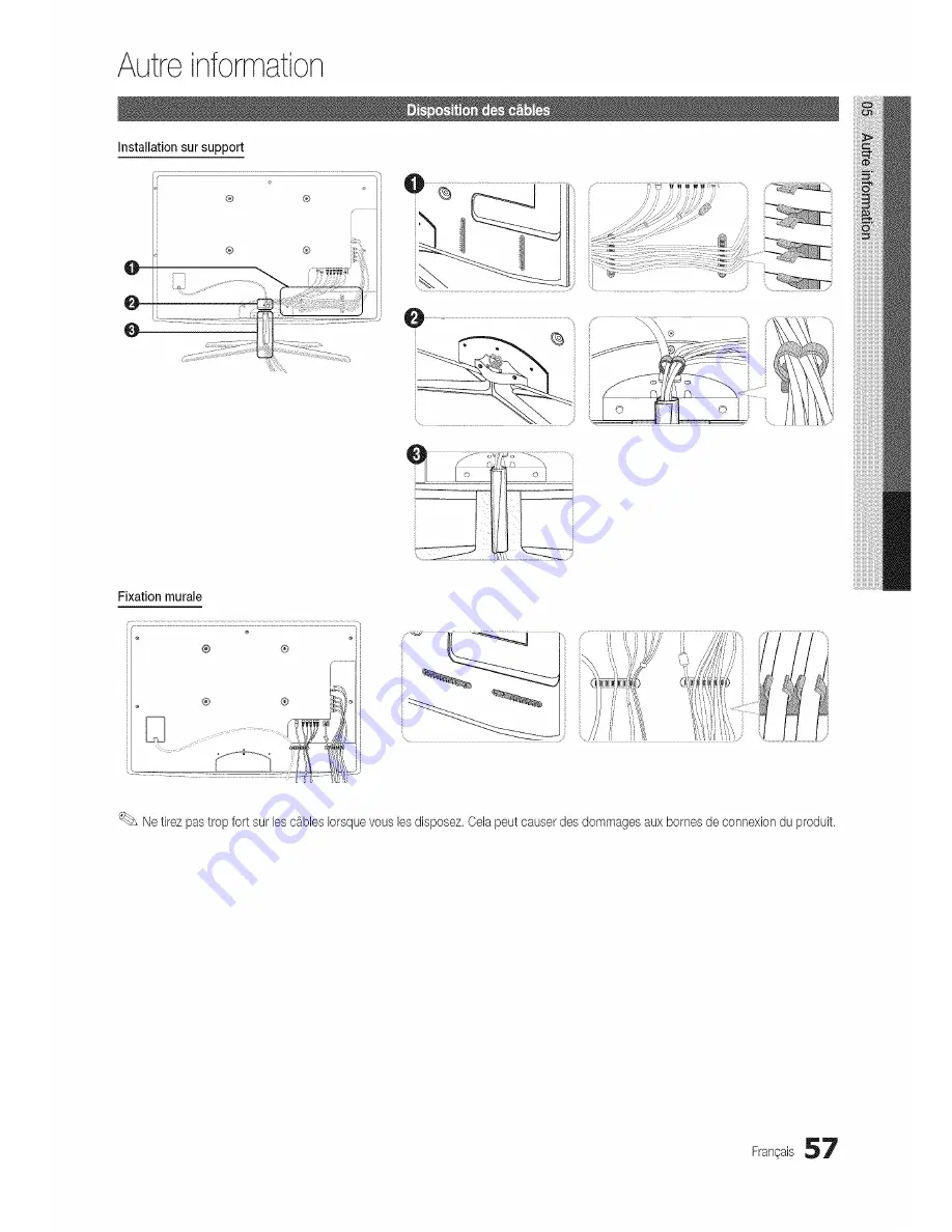 Samsung series 8+ 8000 Manuel D'Utilisation Download Page 57