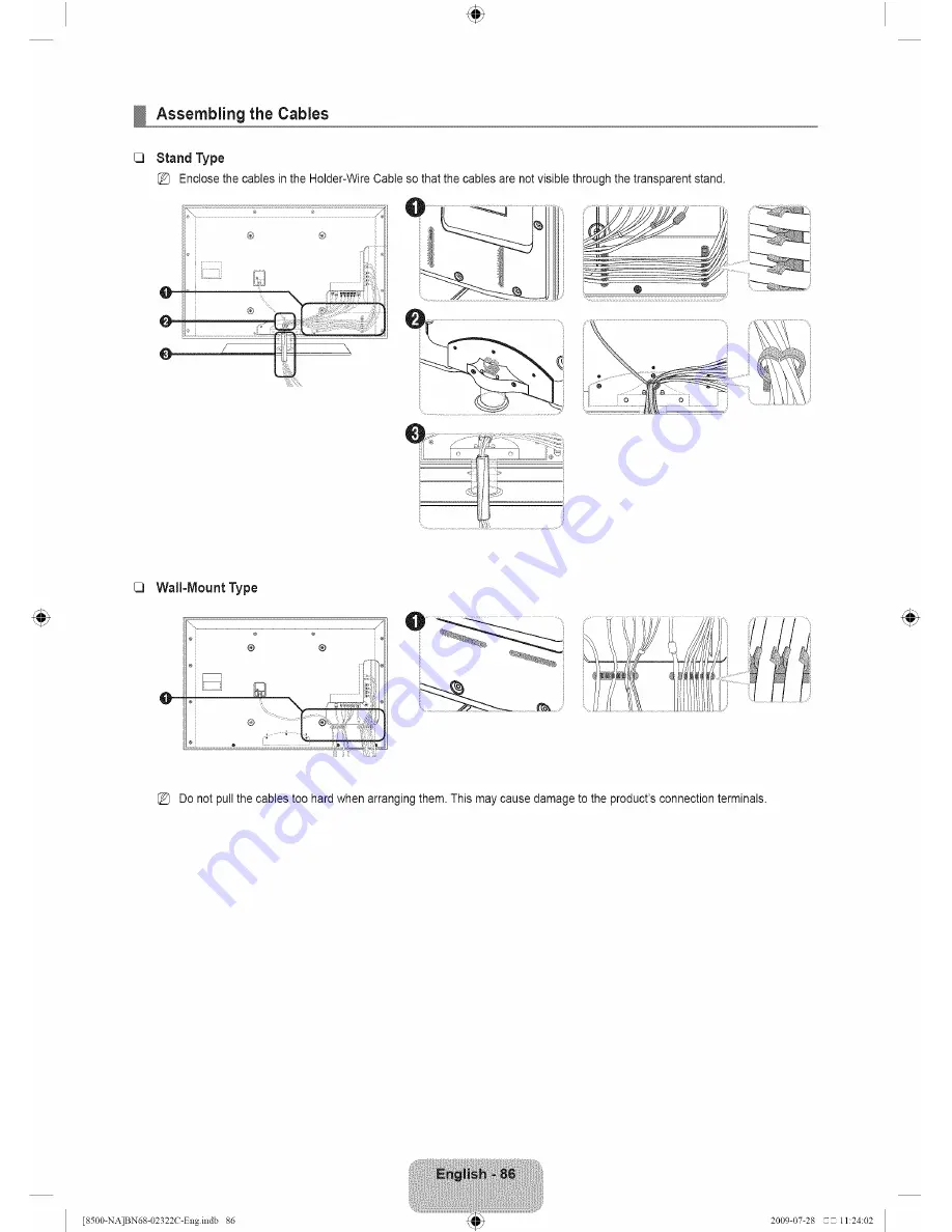 Samsung series 8 8500 User Manual Download Page 88