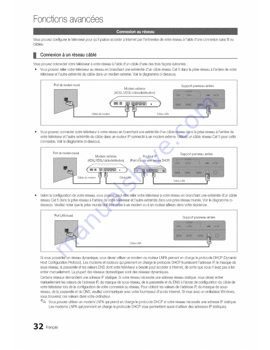 Samsung Series 9 9000 UN46C9000 Manuel Utilisateur Download Page 100