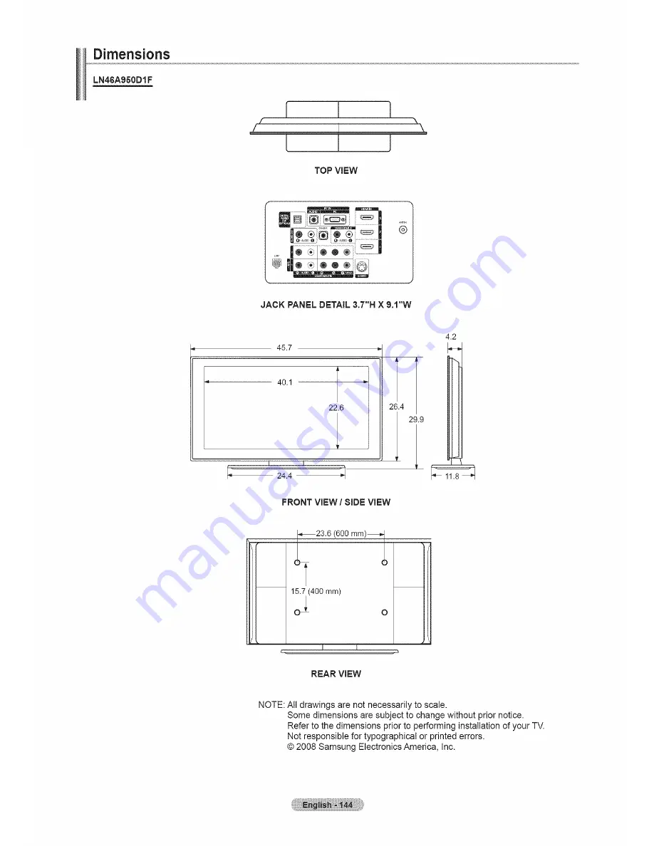 Samsung series 9 950 Скачать руководство пользователя страница 146