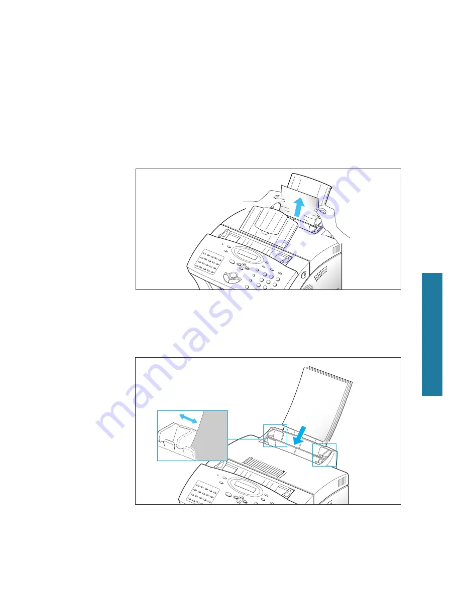 Samsung SF-5800 User'S Manual Setup And Operation Download Page 79