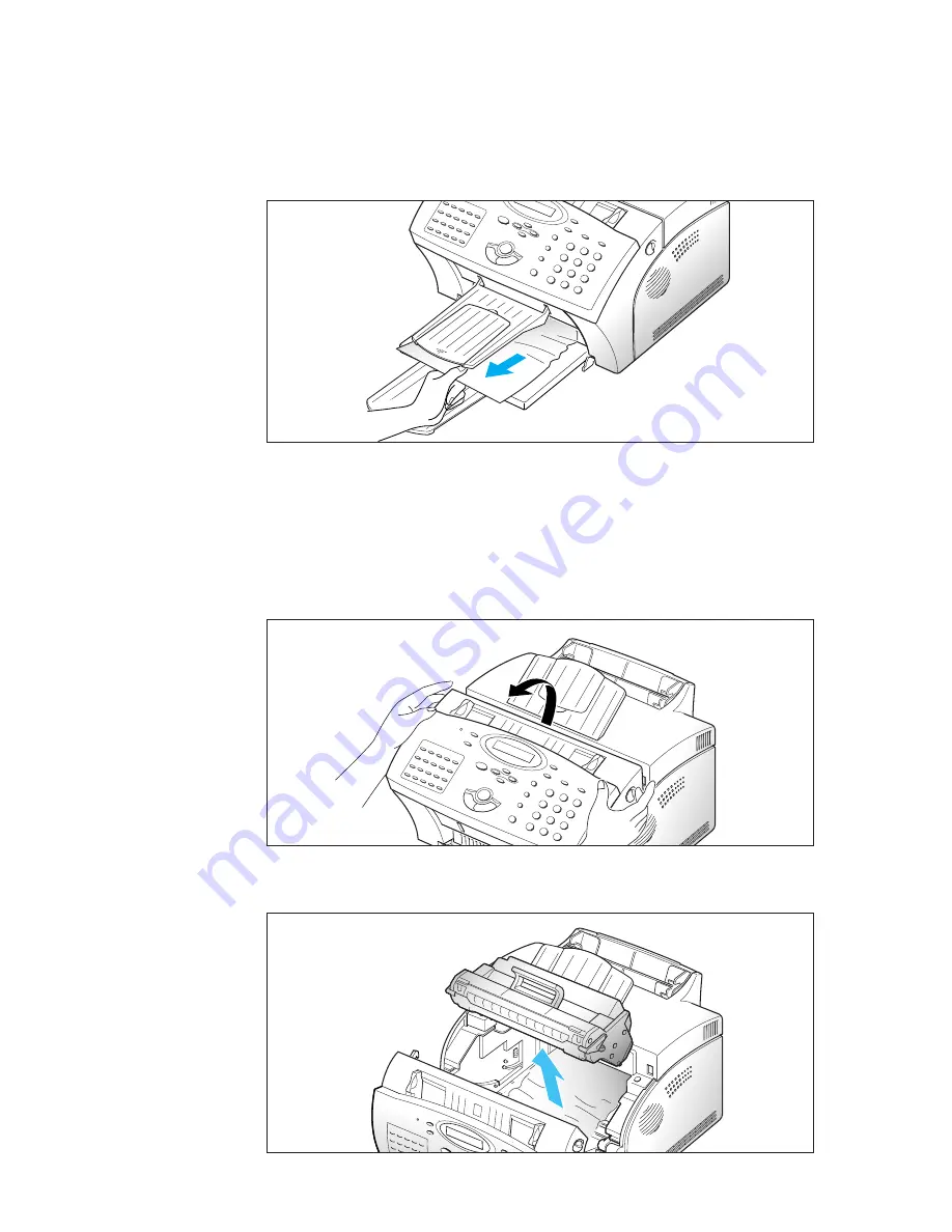 Samsung SF-5800 User'S Manual Setup And Operation Download Page 80