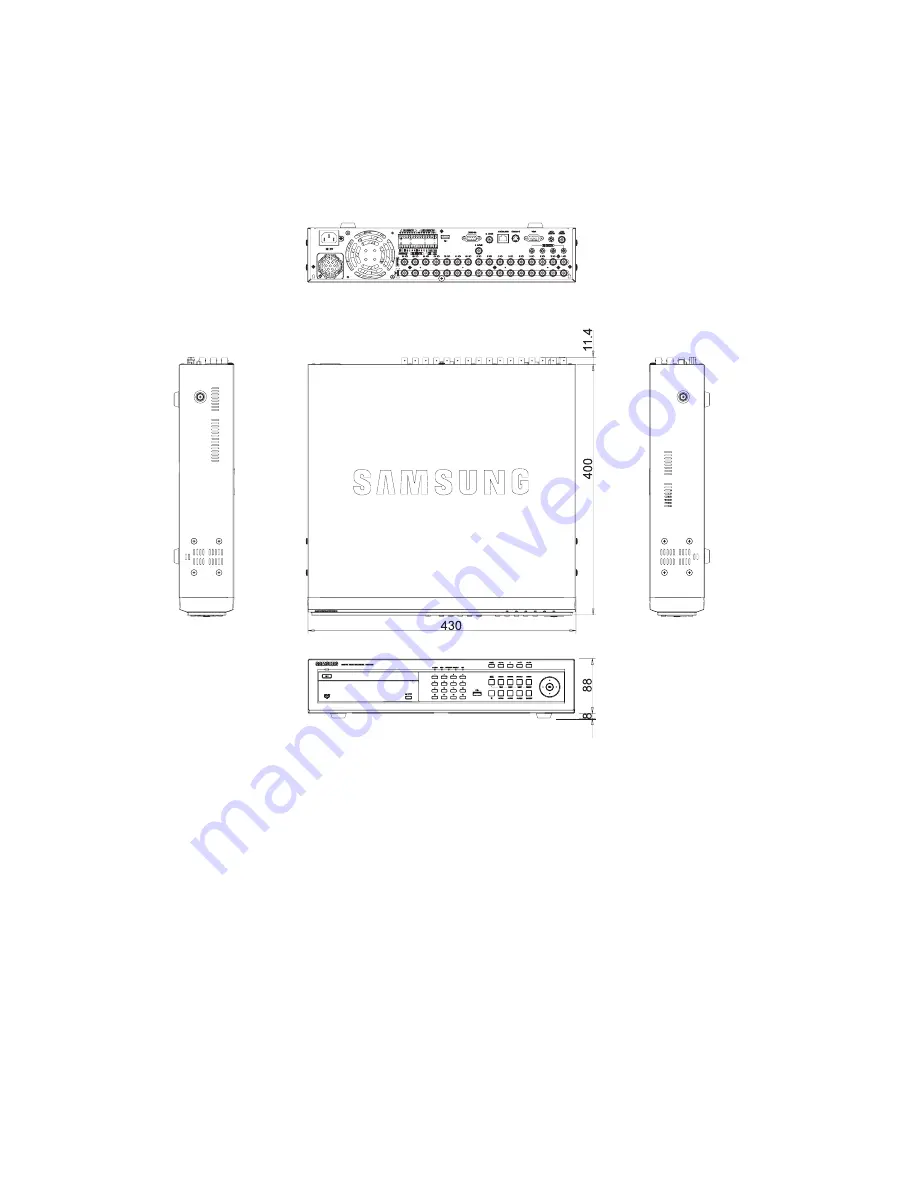 Samsung SHR5160500 - Electronics Gvi - Dvr 16ch Mpeg4 120ips Real... Скачать руководство пользователя страница 92