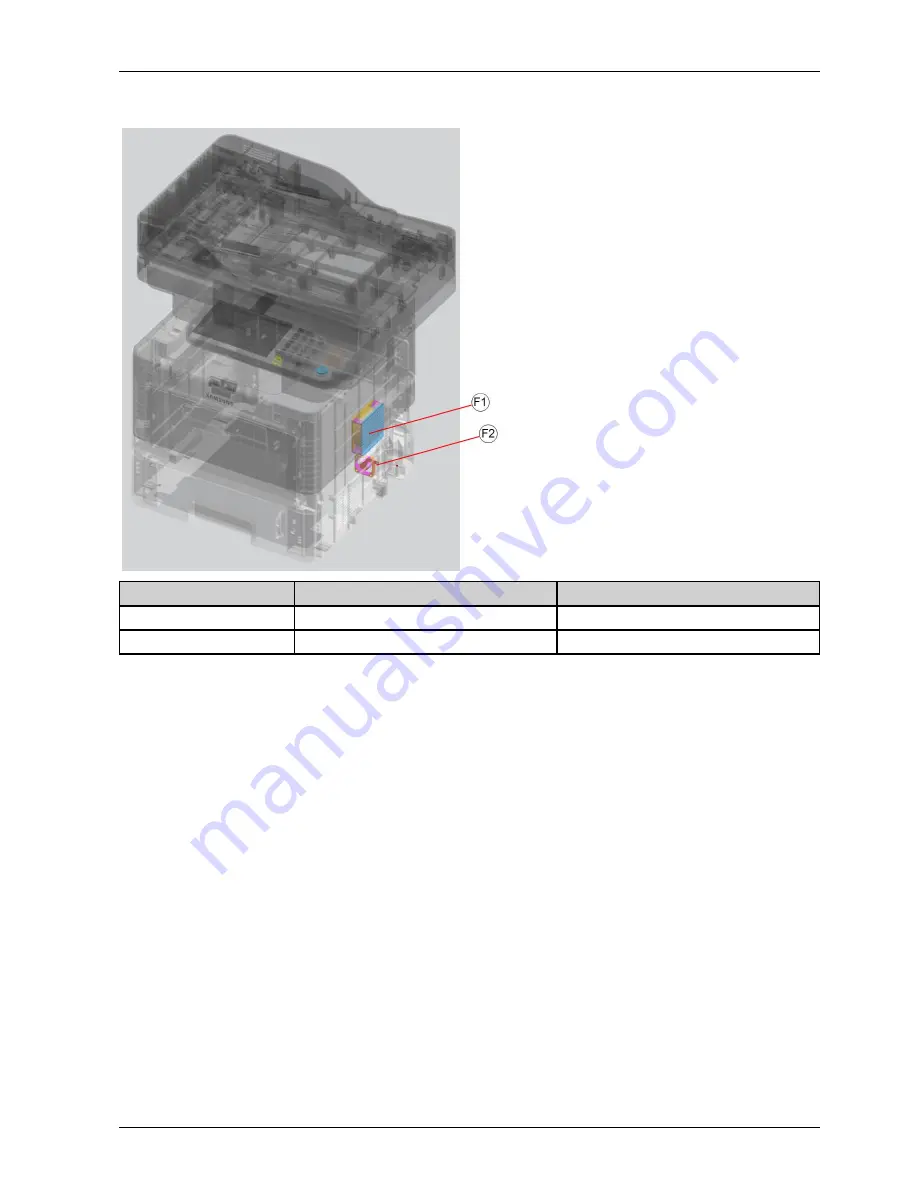 Samsung SL-M4080FX Service Manual Download Page 61