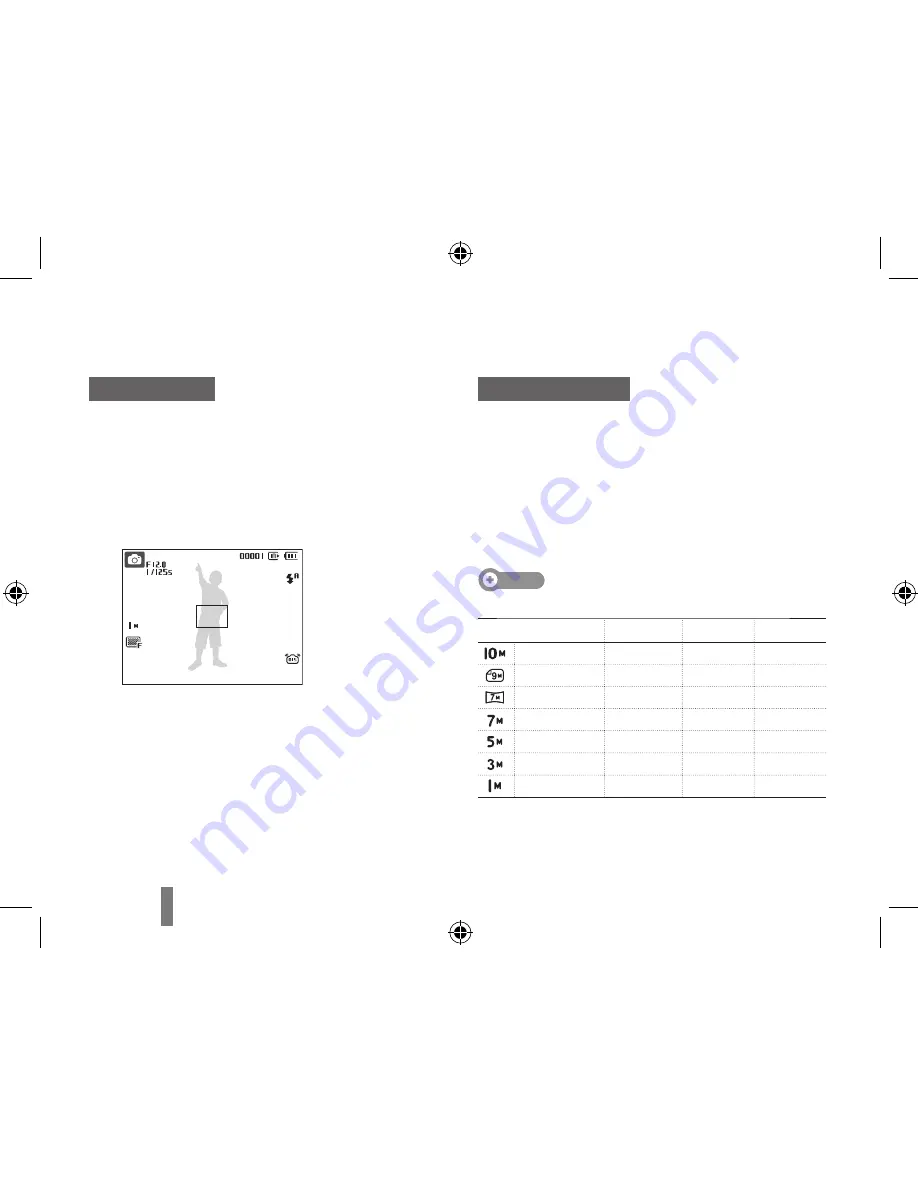 Samsung SL420 - Digital Camera - Compact Quick Start Manual Download Page 8