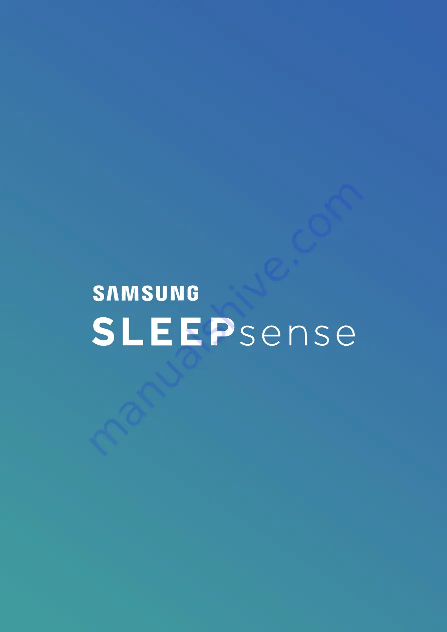 Samsung SLEEPsemse AR07K5170HA3 Manual Download Page 1