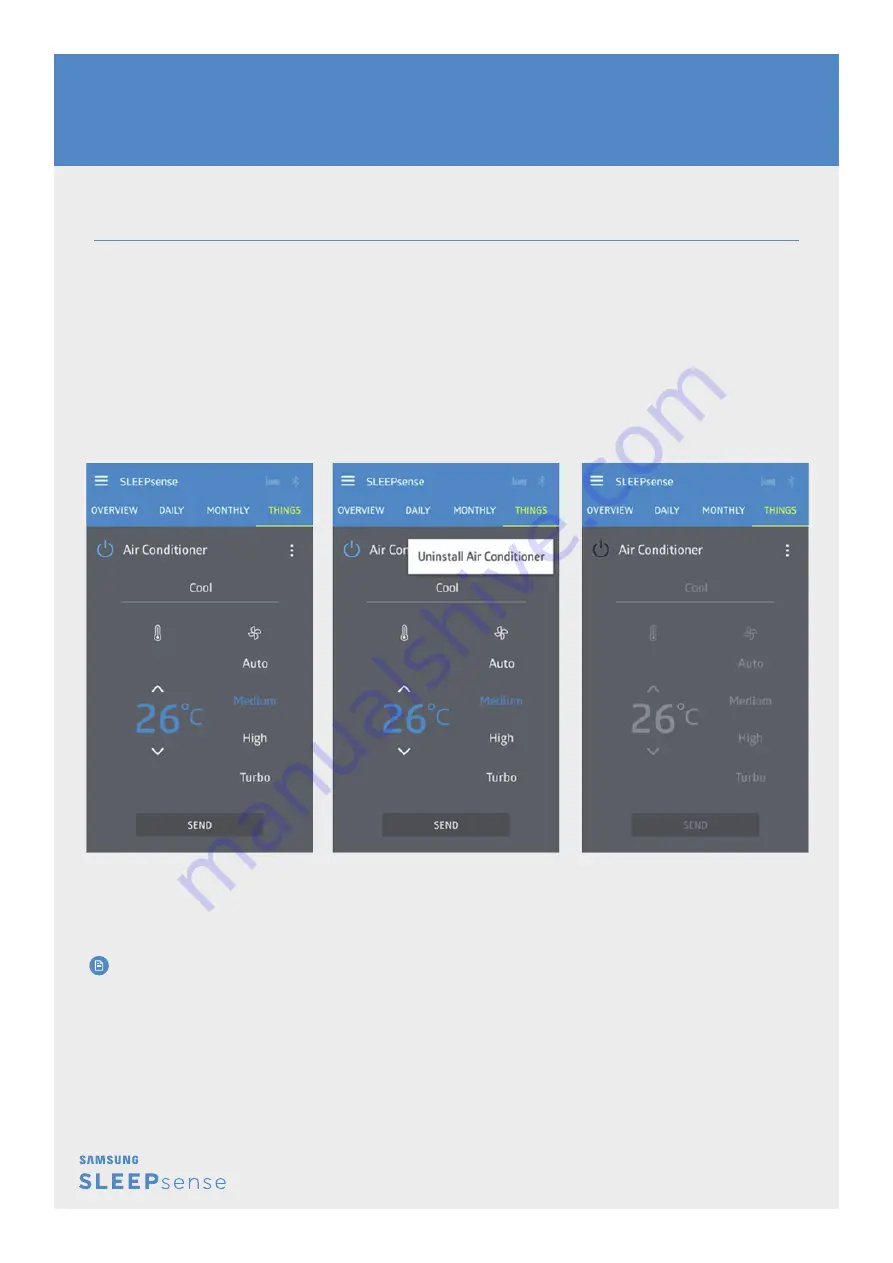 Samsung SLEEPsemse AR07K5170HA3 Manual Download Page 45