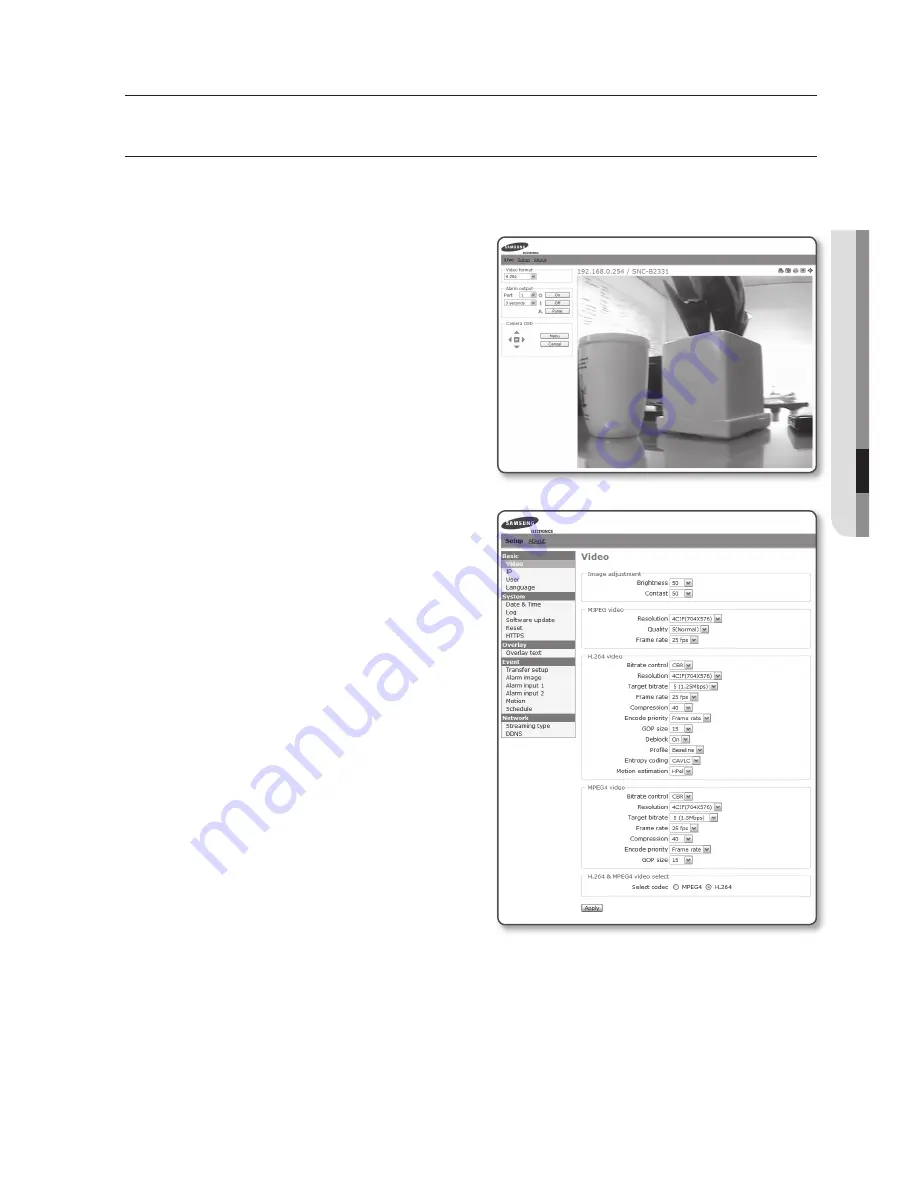 Samsung SNC-B2331(P) User Manual Download Page 43