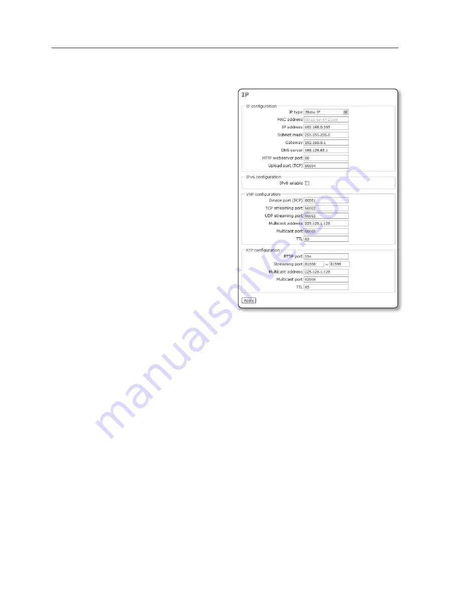 Samsung SNC-B5368P User Manual Download Page 48