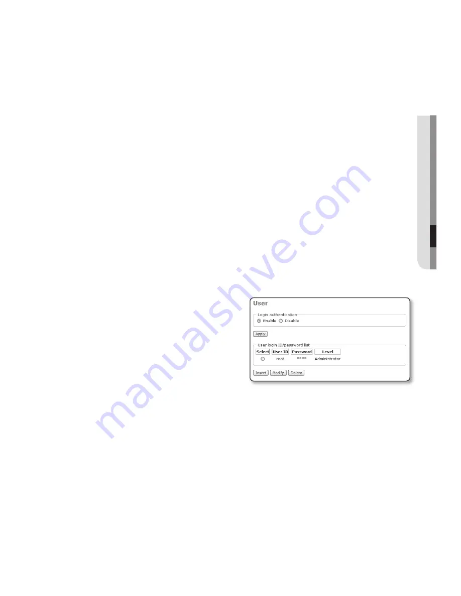 Samsung SNC-B5368P User Manual Download Page 49