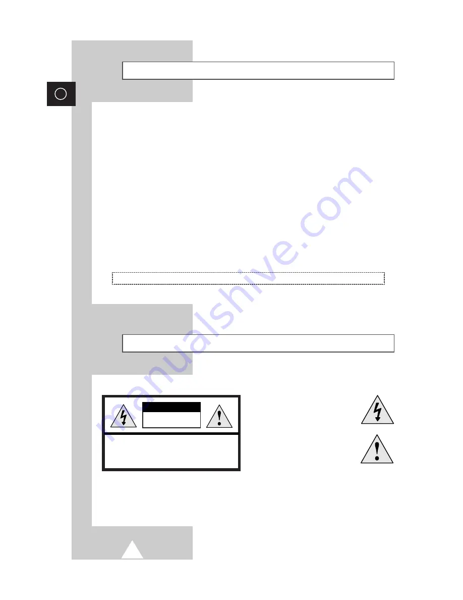 Samsung SP-46L5HX Owner'S Instructions Manual Download Page 2