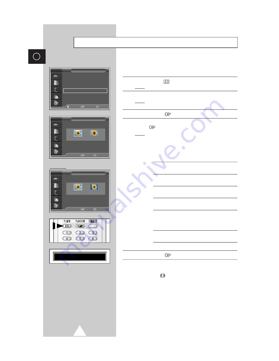 Samsung SP-46L5HX Скачать руководство пользователя страница 32