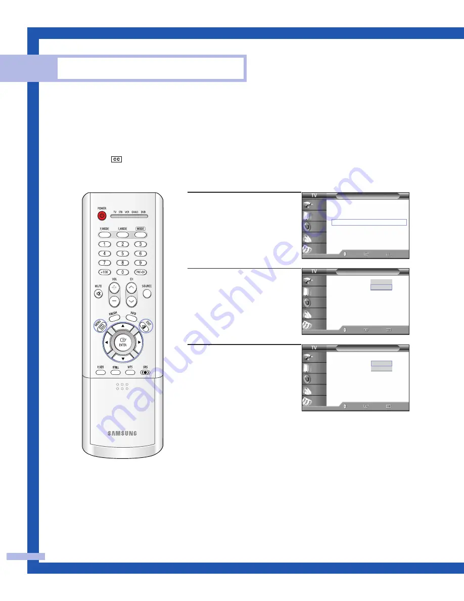 Samsung SP-61L3HR Instruction Manual Download Page 78